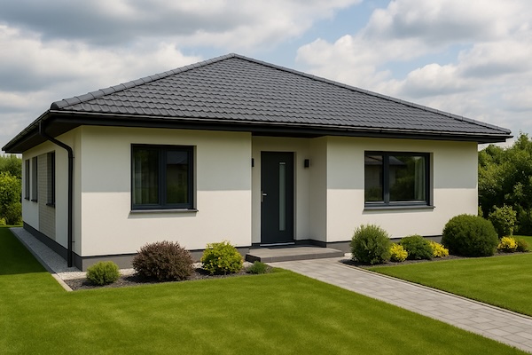 Hotový moderní dům s novou fasádou